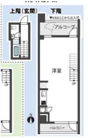 ベルニーニ南森町の間取り画像