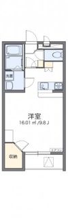 レオパレスノワール Ⅱの間取り画像