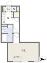 COZY茶屋ヶ坂の間取り画像