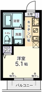 セントレ荻窪の間取り画像