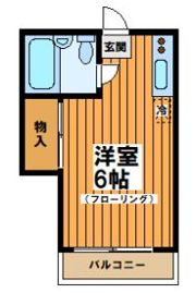 小倉ハイツの間取り画像