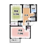 ソファレ鎌田の間取り画像
