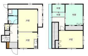吉見楠木町戸建ての間取り画像