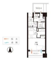 サウスコンフォート三鷹の間取り画像