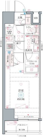 クレヴィスタお花茶屋の間取り画像