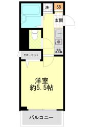 ネオマイム横浜台町の間取り画像