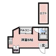 ハイツイチバンの間取り画像