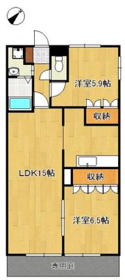 フォルティアの間取り画像