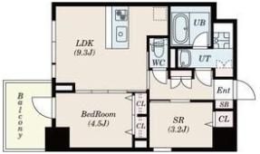 S-RESIDENCE福島diverseの間取り画像