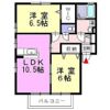 ノーブルハイムAの間取り画像