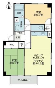 フォブールタウン成合Aの間取り画像