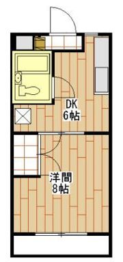 マンション大庭の間取り画像
