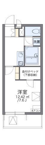 レオパレスサンピエスタの間取り画像