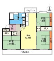 Alively久松台の間取り画像