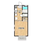 ジュネスドミールの間取り画像