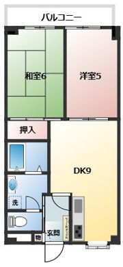 プライムKの間取り画像