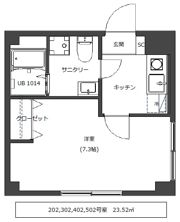 HOLLYS YOKOHAMAの間取り画像