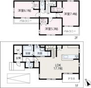Libla D棟の間取り画像