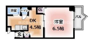 吉岡第3ビルの間取り画像