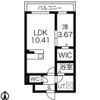 エスグランデ中崎町の間取り画像