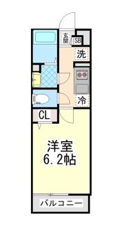 リブリ・クレール岡本の間取り画像