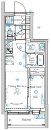 Mind Higashijujoの間取り画像