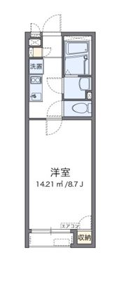 レオパレストレの間取り画像