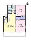 グレースフル大福 Bの間取り画像