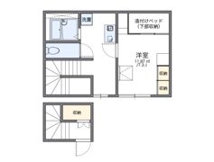 レオパレス谷原の間取り画像