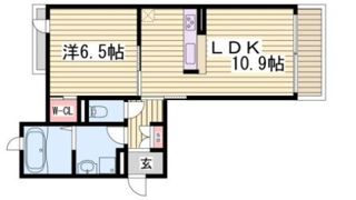 ヴィラージュ山手の間取り画像