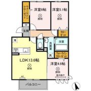 Sinfaria HARAOSHIMA A棟の間取り画像