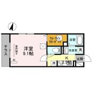 アヴァンセ新都心の間取り画像