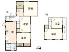 永原(10-134)戸建ての間取り画像