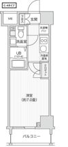 レジディア笹塚Ⅱの間取り画像