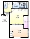 フジパレス上新庄西の間取り画像