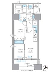 パークアクシス東日本橋の間取り画像