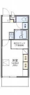 レオパレスドリームの間取り画像