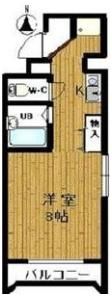 グランベール安田通の間取り画像
