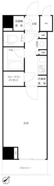 ルーブル浜松町の間取り画像