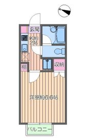 ブランシュ・ネージュBの間取り画像