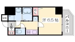 プレサンス神戸元町ミューズの間取り画像