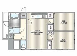 Palcon三軒茶屋の間取り画像