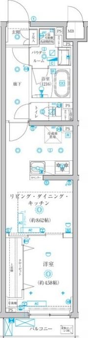 アーバンパーク成増Ⅱの間取り画像