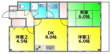 ビアーレ小金井の間取り画像