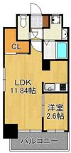 MGA黒崎Wの間取り画像
