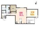 （仮称）東原1丁目アパートの間取り画像