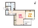 （仮称）東原1丁目アパートの間取り画像