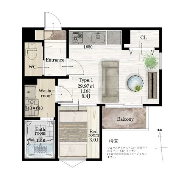 間取図