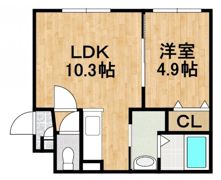 Ruhe Raum北栄の間取り画像