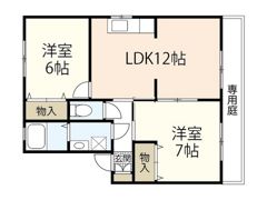 パトリア山崎の間取り画像